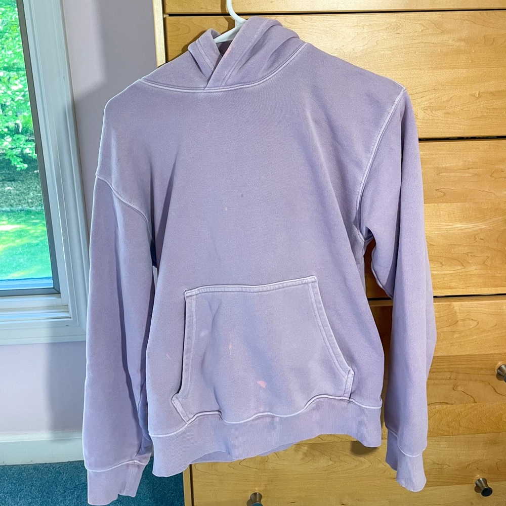 Aritzia “TNA sweatfleece cozy fleece perfect fit” hoodie